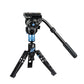 SIRUI P-325FS Carbon monopod 149.5 cm with stand spider + video head VH-10
