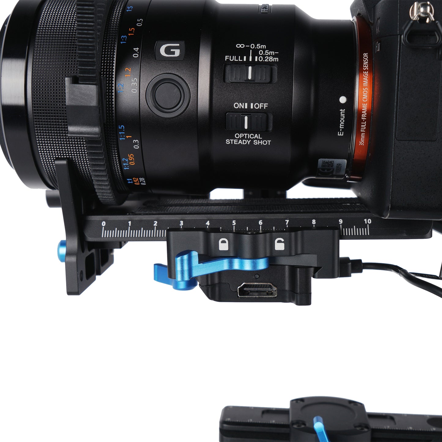 SIRUI Exact 3-Achsen-Gimbal mit Fokusmotor für Kameras