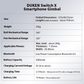 SIRUI DK-SD DUKEN Switch X 3-in-1 Smartphone Gimbal, Stativ, Selfie Stick - Dunkelgrau