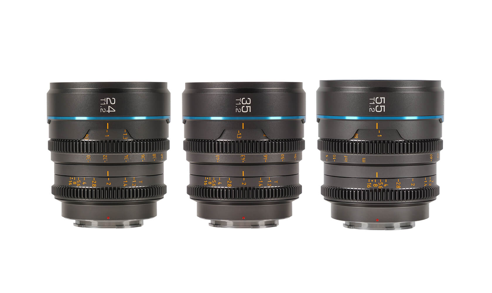 SIRUI Night Walker T1.2 Super35 Frame Cine Lens Series SIRUI Night Walker T1.2 Super35 Frame Cine Lens Series