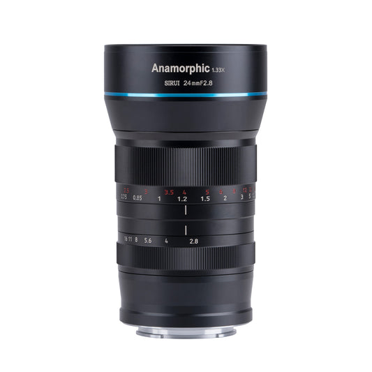 SIRUI SR24 24mm f2.8 Anamorphes APS-C Objektiv 1.33x - für diverse Kameraanschlüsse