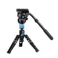 SIRUI P-424FL Carbon monopod 200 cm with stand spider + video head VH-10
