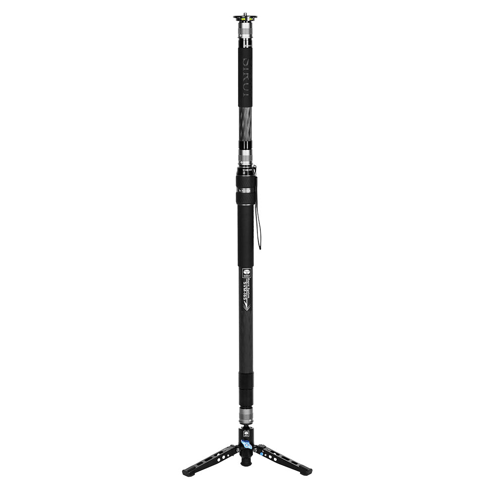 SVM-165+SVM-E Rapid System One-Step Height Adjustment Modular Monopod Extension Rod Set Overall appearance + modular design, 3 in 1