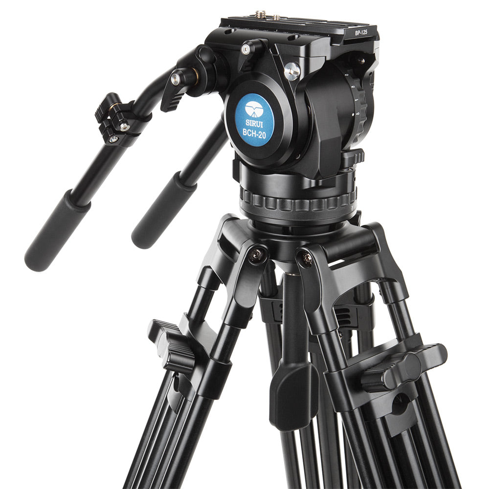 SIRUI BCH-20 Broadcast Video Tilt Head, 75mm Halfball - BCH Series